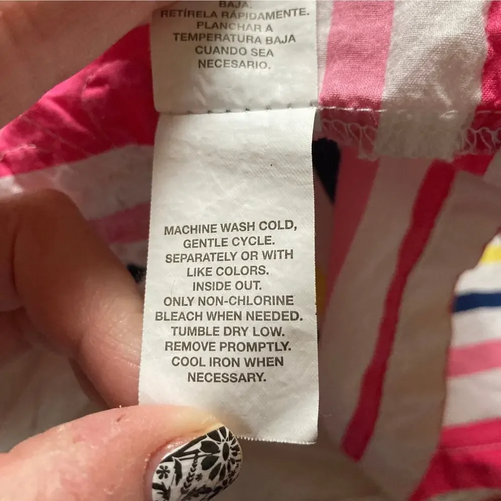 The Children’s Place Striped Pull On Skirt, Size 8
